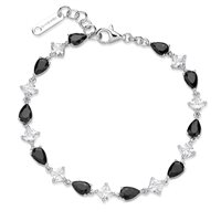 Bracciale Brosway Donna FANCY MISTER BLACK in Argento Cubic Zirconia FMB116
